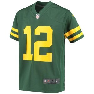 Aaron Rodgers Green Bay Packers Nike Youth Game Jersey Green