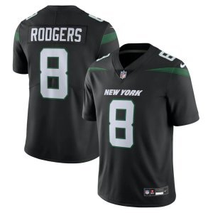 Aaron Rodgers New York Jets Nike  Vapor Untouchable Limited Jersey Black