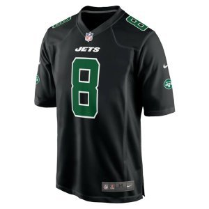Aaron Rodgers New York Jets Nike Fashion Game Jersey Black