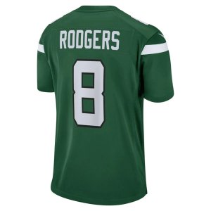 Aaron Rodgers New York Jets Nike Game Jersey Gotham Green - image 3