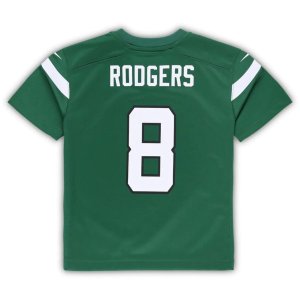 Aaron Rodgers New York Jets Nike Preschool Game Jersey Gotham Green - image 3