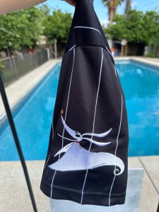 SIZE UP!!! jack Skellington, Halloween, scary jerseys, couples, Disneyland Baseball Jersey, Disney, Custom, Unisex, true to fit - image 3