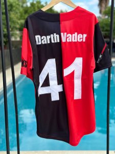 SIZE UP, Darth vader, star wars, Ashoka, Skywalkers, baby yoda, the dark skide, Disneyland Baseball Jersey, Disney, Custom, true to fit - image 4