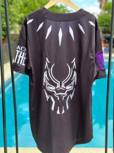 Black Panther, Disneyland Baseball Jersey, Disney, Custom, Unisex, Wakanda Forever, true to fit - image 4