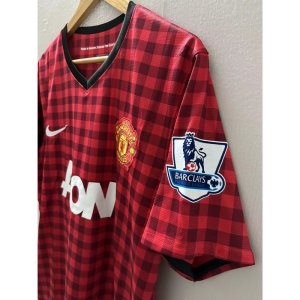 12-13 Man-U RONALDO ROONEY Custom T-Shirt Home Retro Football Jersey High Quality - image 4