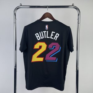 Jimmy Butler - Miami Heat *T Shirt* Black #22 - image 3