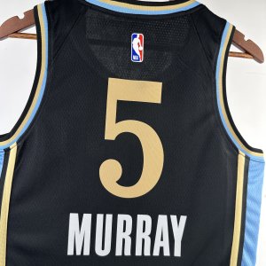 Dejounte Murray - Atlanta Hawks 2023-2024 Swingman Jersey - City Edition - image 6