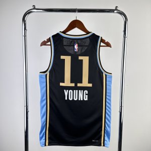 Trae Young Atlanta Hawks - 2023-2024 Swingman Jersey - City Edition - image 7