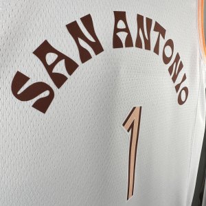 Victor Wembanyama - San Antonio Spurs - 2023-2024 Swingman Jersey - City Edition - image 5