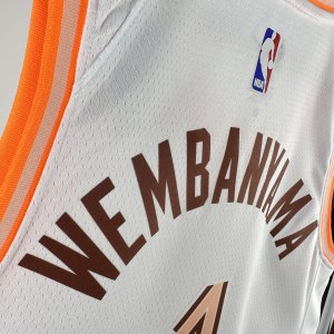 Victor Wembanyama - San Antonio Spurs - 2023-2024 Swingman Jersey - City Edition - image 3