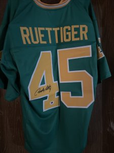 Rudy Ruettiger Autographed Jersey - image 5