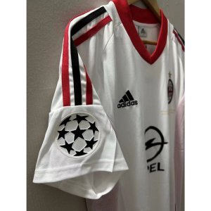 02-03 AC Milan MALDINI SHEVCHENKO INZAGHI Top Quality Away Retro Football Jersey - image 5