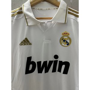 11-12 Real-Madri RONALDO OZIL SERGIO RAMOS Top Quality Home Retro Football Jersey - image 4