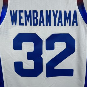 Victor Wembanyama - France Team *White* #32 Olympic Games