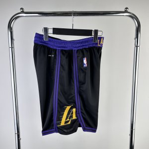 Los Angeles Lakers - Short *City Edition - Black* - image 8