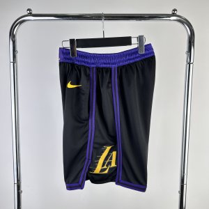 Los Angeles Lakers - Short *City Edition - Black* - image 3