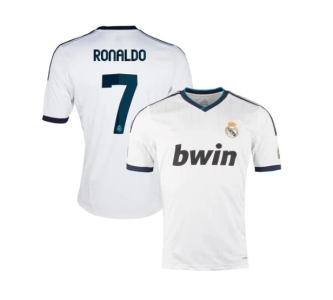Fanatic Ronaldo Madrid 2012/2013 Retro Jersey Soccer Jerseys Football Training Uniform Sport Fans Shirt Sports Equipment Football T-shirt Soccer Team Shirt