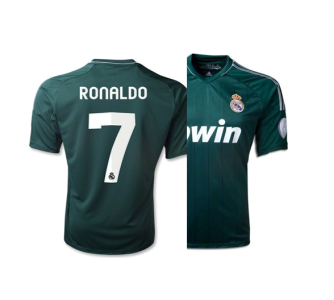 Fanatic Ronaldo Madrid 2012/2013 Third Retro Jersey Soccer Jerseys Football Training Uniform Sport Fans Shirt Sports Equipment Football T-shirt Soccer Team Shirt