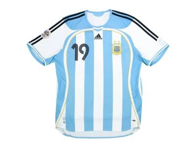 Fanatic Messi Argentina 2006 Retro Jersey Soccer Jerseys Football Training Uniform Sport Fans Shirt Sports Equipment Football T-shirt Soccer Team Shirt