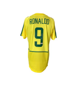 Fanatic Ronaldo Brazil 2002 Retro Jersey Soccer Jerseys Football Training Uniform Sport Fans Shirt Sports Equipment Football T-shirt Soccer Team Shirt