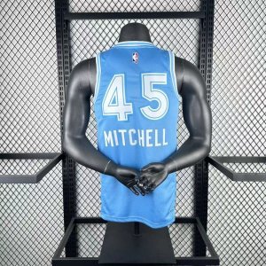 25th season Cavaliers City Edition No. 45 Mitchell