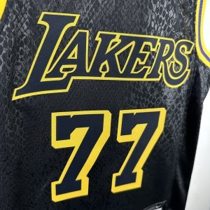 Children's clothing: 23 season Lakers Snake Skin No. 77 Dongchi ć