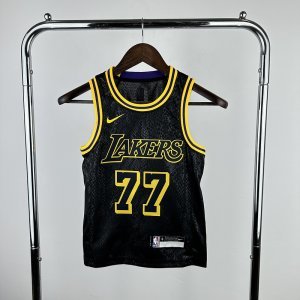 Children's clothing: 23 season Lakers Snake Skin No. 77 Dongchi ć