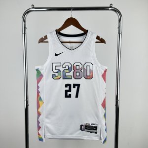 25th season Nuggets City Edition No. 27