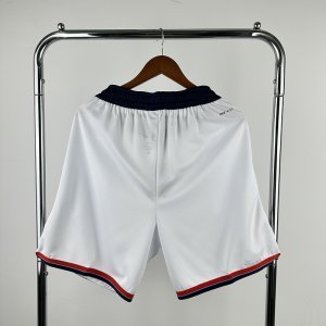 25 season Clippers white shorts