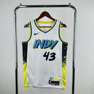 25th season Pacers City Edition No. 43 Silkam