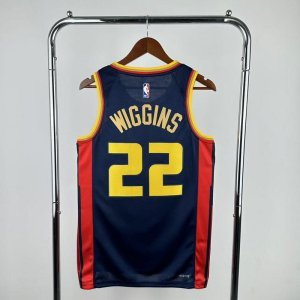 25th season Warriors City Edition No. 22 Wiggins