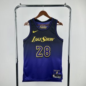 25th season Lakers City Edition, No. 28, Hachimamura
