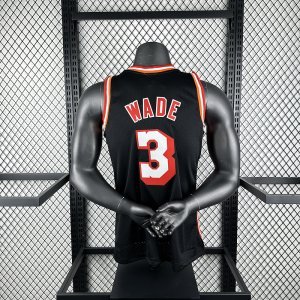 MN Retro Hot Press Jersey SW: Heat 13/14 Season Retro Night No. 3 Wade