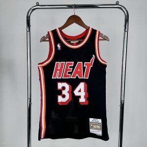MN Retro Hot Press Jersey SW: Heat 13/14 Season Retro Night No. 34 Ray Allen