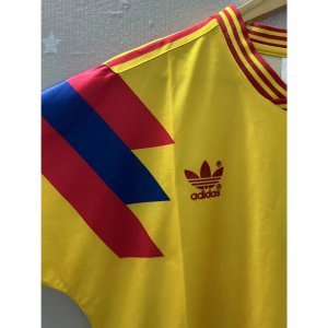 1990 Colombia Top Quality Home Retro Soccer Jersey custom T-shirt Football Jersey ESCOBAR VALDERRAMA
