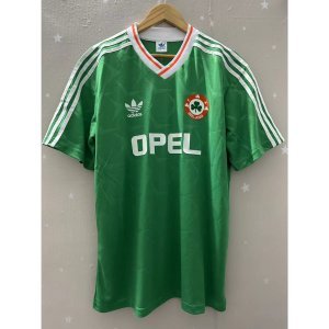 1990 Ire-lan KEANE Top Quality Home Retro Football Jersey custom T-shirt