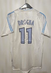 Maillot foot rétro O. Marseille 2002/2003 Drogba #11 soccer jersey trikot maglia camiseta voetbal