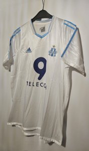 Maillot foot rétro O. Marseille 2002/2003 Drogba #11 soccer jersey trikot maglia camiseta voetbal