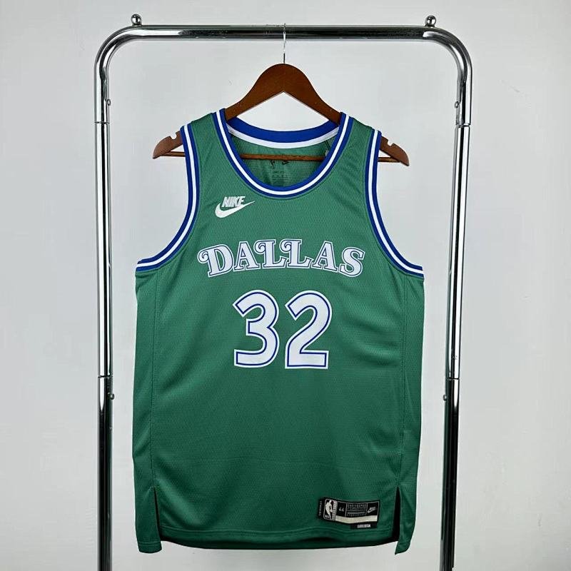 Dallas Mavericks Retro Green - Cooper Flagg #32