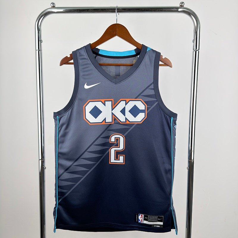 Oklahoma City Thunder City Edition - Shai Gilgeous - Alexander #2