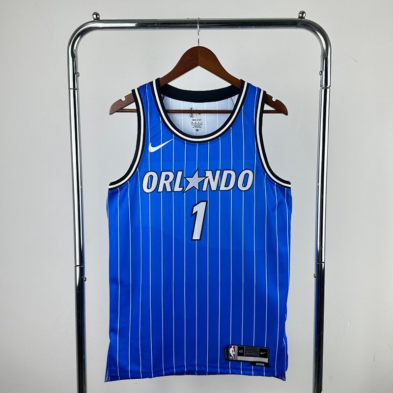 Orlando Magic Away Blue - Tim Hardaway #1