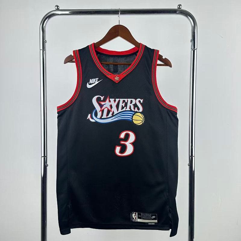 Philadelphia 76ers Retro Black - Allen Iverson #3