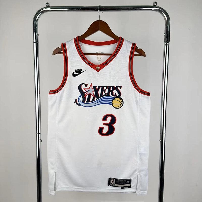Philadelphia 76ers Retro White - Allen Iverson #3