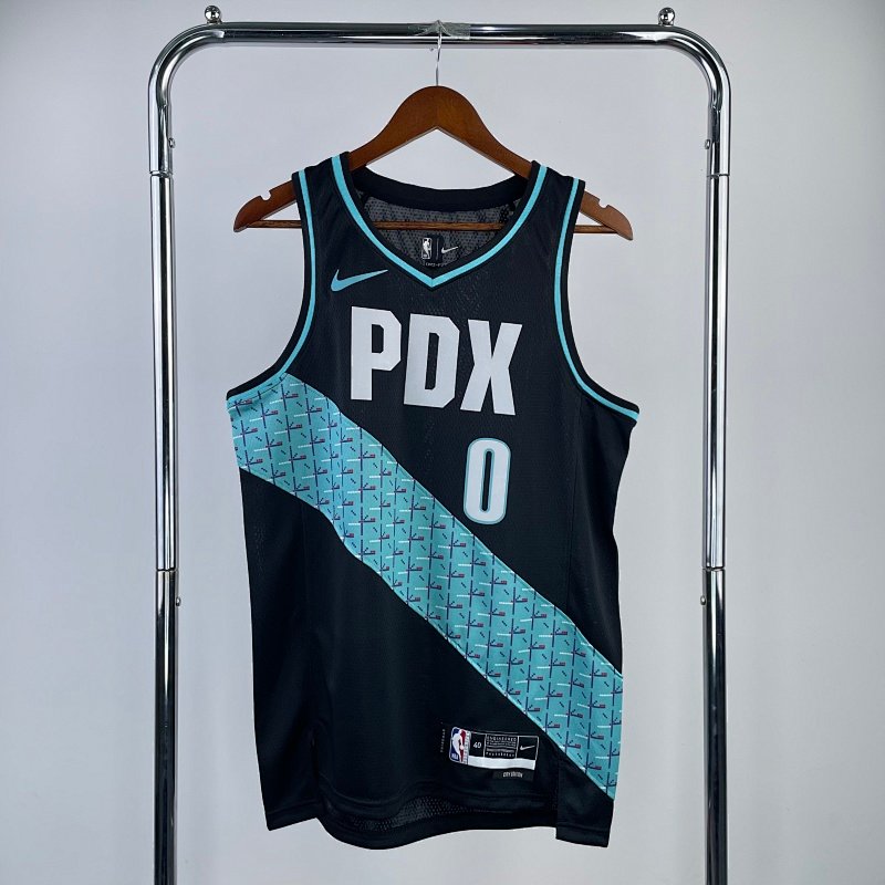 Portland Trail Blazers City Edition - Damian Lillard #0