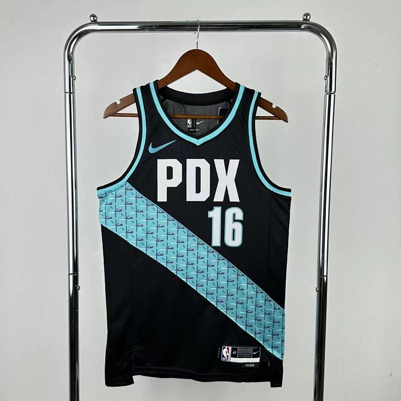 Portland Trail Blazers City Edition - Yang Hansen #16