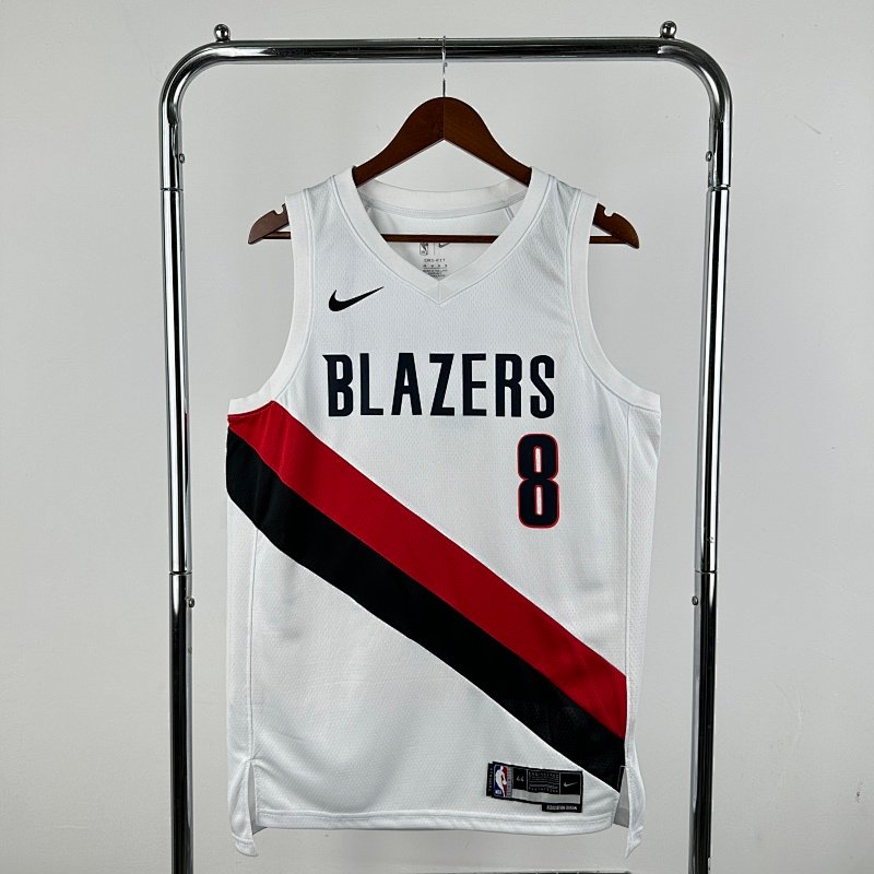 Portland Trail Blazers Home White - Deni Avdija #8