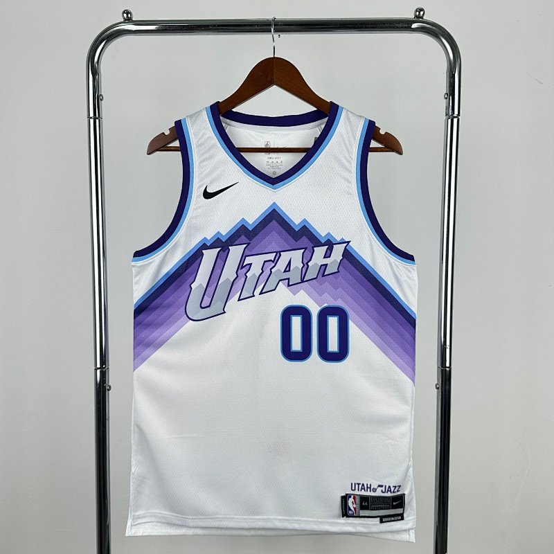 Utah Jazz White - #00
