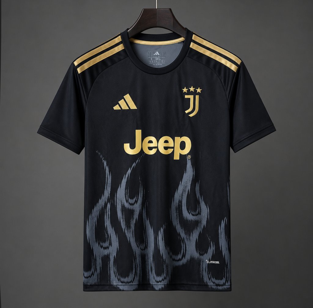 Juventus - 26-27 Juventus Third Black Jersey