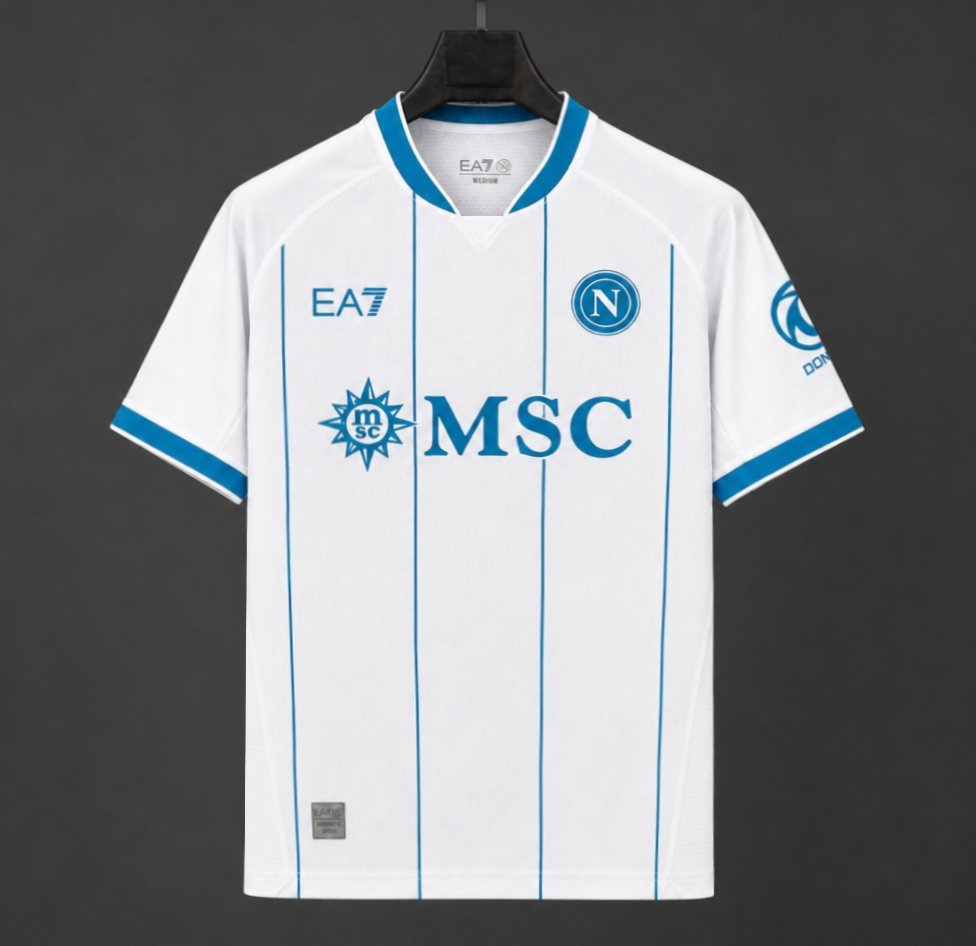 SSC Napoli - 26-27 SSC Napoli Away White Jersey