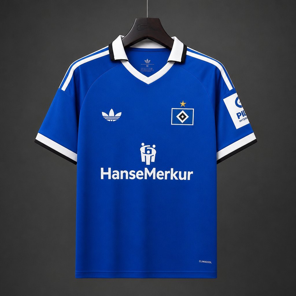 Bundesliga - 26-27 Hamburger SV Away Blue Jersey